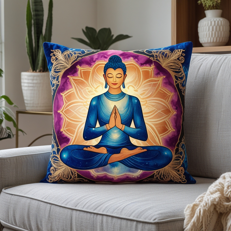 Serene Meditation Cushion Set